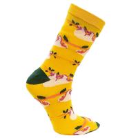 Bamboo socks, sloths, Shoe size: UK 3-7, Euro 36-41