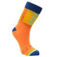 Bamboo socks, orange, Shoe size: UK 7-11, Euro 41-47