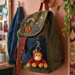 Bag Charm Orangutan - Recycled Plastic