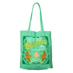 Tote Bag Recycled Cotton English Tea 36 x 40cm