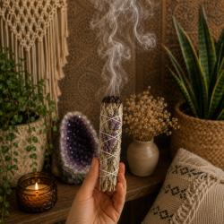 Blissful Sage Smudge Stick 10cm
