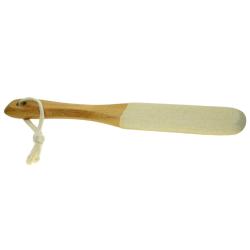Bamboo & pumice foot file, eco-friendly, zero plastic