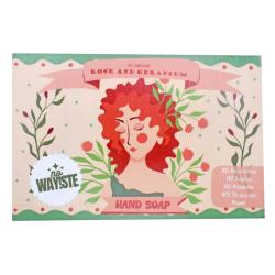 NO WAY!STE Solid Hand Soap Bar Rose & Geranium 95g