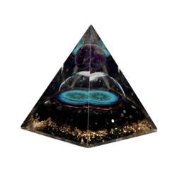 Orgone Pyramid Flower of Life 9cm