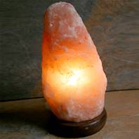 Himalayan salt lamp 1.5-2kg approx 18x10cm