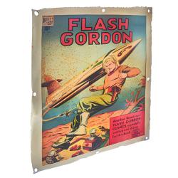 Recycled Metal Drum Flash Gordon Wall Plaque