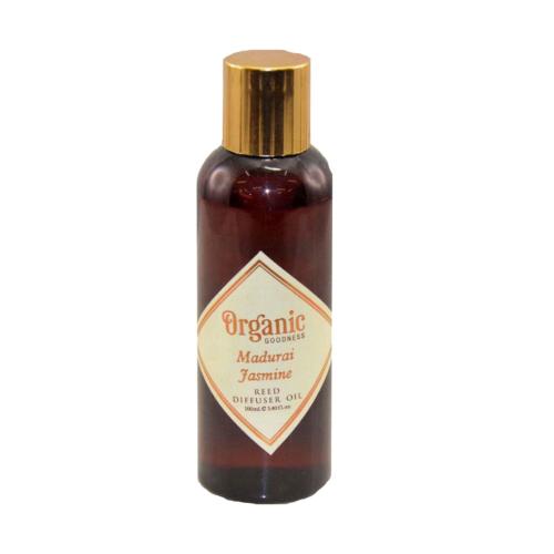 Diffuser oil refill, Organic Goodness, Madurai Jasmine, 100ml