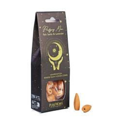 Back-Flow Incense Cones Esoteric Purifying Moon, Palo Santo and Lavender