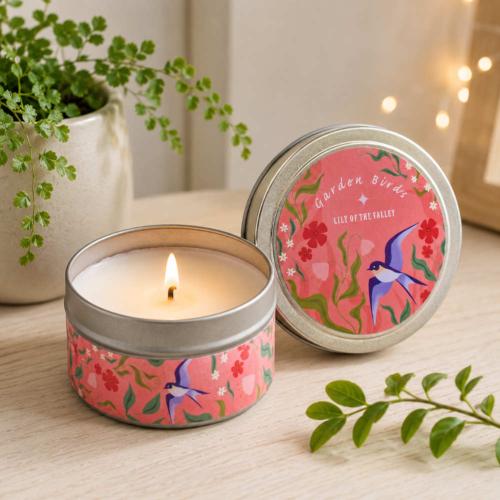 Aromatherapy Candle Swallow Lily of the Valley 80g