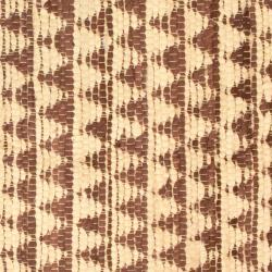 Chindi rag rug recycled cotton brown 60x90cm
