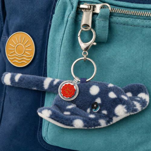 Bag Charm Ray - Recycled Plastic