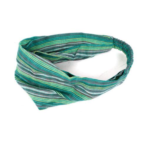 Hairband cotton greens