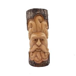 Green man jempinis wood carving 30cm