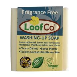LoofCo Fragrance-free Washing-up Soap Bar 100g, palm oil-free