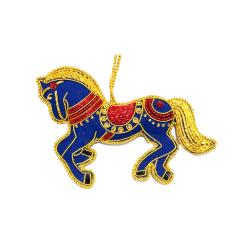 Hanging Decoration Embroidered Horse