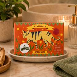 NO WAY!STE Solid Hand Soap Bar Patchouli and Sandalwood 95g