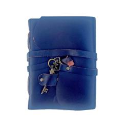 Notebook Recycled Paper Explorer with Key 13 x 18cm