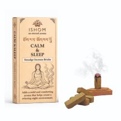 ISHOM Calm & Sleep Smudge Incense Bricks 