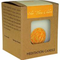 Chakra meditation candle 300g solar plexus