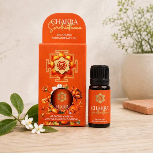 Aromatherapy Oil Chakra Svadhisthana Balancing Sacral 10ml