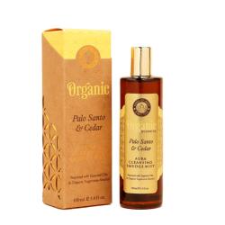 Aura Smudge Spray Organic Goodness Palo Santo & Cedar 100ml
