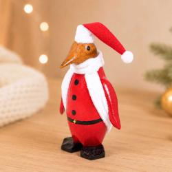 Duck Santa Penguin Bamboo Root 22cm