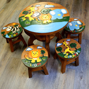 Stools, Table