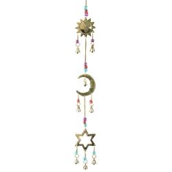 Brass chime sun moon star