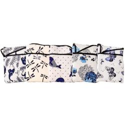 Set of 54 Shoulder Purses / Bags Cotton Assorted Designs 12 x 17cm