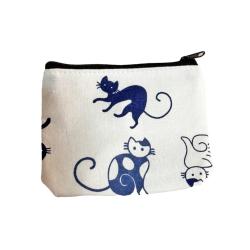 Set of 36 Purses Cotton Cats 13 x 10cm