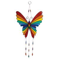 Rainbow Butterfly Suncatcher 31cm length