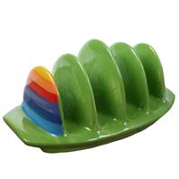 Rainbow toast rack, curved shape