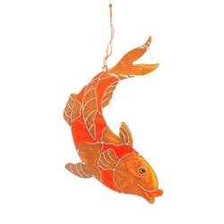 Suncatcher Koi Fish 21 x 28cm