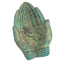 Praying Hands Incense Holder Sandstone