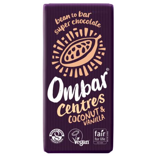 Ombar Coconut & Vanilla Chocolate Bar 10 x 70g