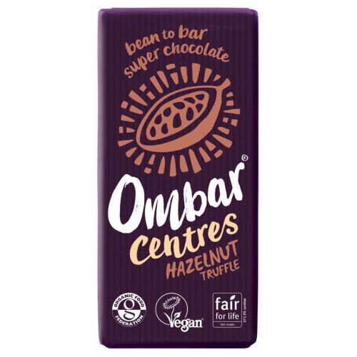 Ombar Hazelnut Truffle Chocolate Bar 10 x 70g