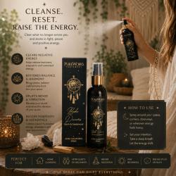 Aura Cleansing Spray Esoteric Boho Dreams, Myrrh and Sandalwood