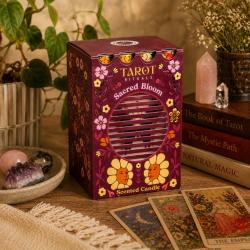 Scented Candle Tarot Rituals - Sacred Bloom