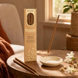 Smudge Incense Organic Goodness Bloom Jasmine & Chamomile x6