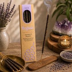 Smudge Incense Organic Goodness Calm Lavender & Bergamot x6