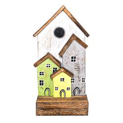 Village Decorative Ornament Driftwood 30cm height