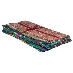 Single reusable cotton gift wrap, assorted colours, wildlife designs