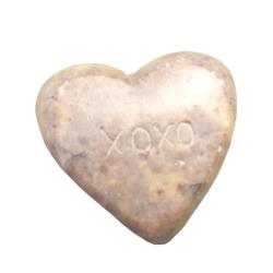 Sentiment Pebble Heart, XOXO 6 x 5cm