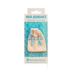 Worry Dolls in Bag on Card, Maya Abundance Health Amulet