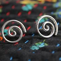 Ear studs, spiral