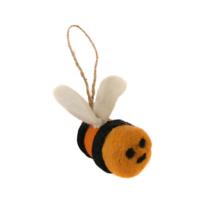 Hanging decoration, felt bee