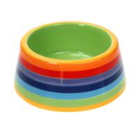 Rainbow cat bowl
