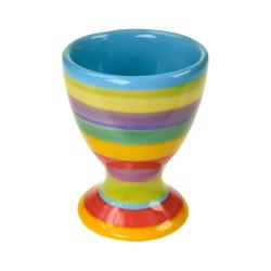 Rainbow egg cup, blue inner