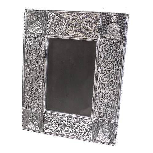 Aluminium photo frame, Buddha, 4x6" photo