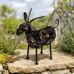 Recycled Metal Goat Ornament